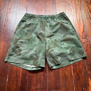 Chubbies Shorts Mens Small Camo Print Athletic Gym Swim Lined 7" Inseam